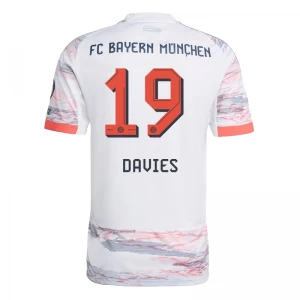FC Bayern München Fußballtrikot 2025-26 Alphonso Davies #19 Auswärtstrikot Herren