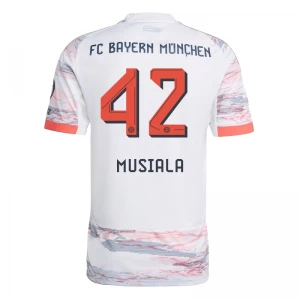 FC Bayern München Fußballtrikot 2025-26 Jamal Musiala #42 Auswärtstrikot Herren