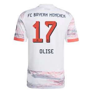 FC Bayern München Fußballtrikot 2025-26 Olise #17 Auswärtstrikot Herren