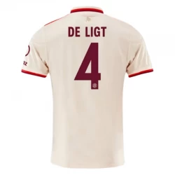 FC Bayern München Fußballtrikot De Ligt #4 2024-25 Ausweichtrikot Herren