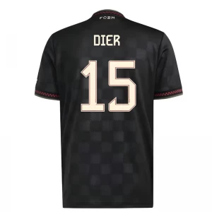 FC Bayern München Fußballtrikot Dier #15 2025-26 Ausweichtrikot Herren
