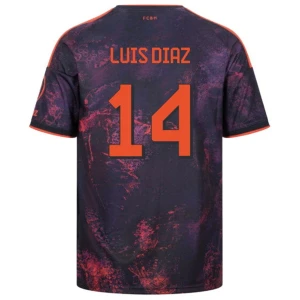 FC Bayern München Fußballtrikot Luis Diaz #14 2026-27 Ausweichtrikot Herren