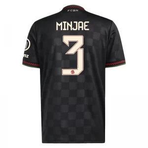 FC Bayern München Fußballtrikot Minjae #3 2025-26 Ausweichtrikot Herren