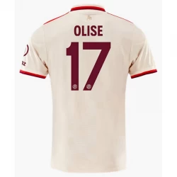 FC Bayern München Fußballtrikot Olise #17 2024-25 Ausweichtrikot Herren