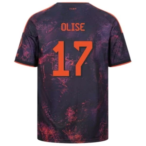FC Bayern München Fußballtrikot Olise #17 2026-27 Ausweichtrikot Herren