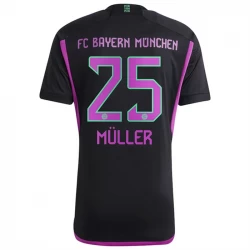 FC Bayern München Fußballtrikots 2023-24 Thomas Müller #25 Auswärtstrikot Herren