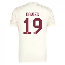FC Bayern München Fußballtrikots Alphonso Davies #19 2023-24 Ausweichtrikot Herren