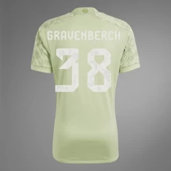 FC Bayern München Fußballtrikots Gravenberch #38 2023-24 Wiesn Oktoberfest Ausweichtrikot Herren