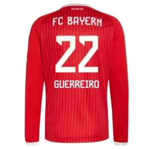 FC Bayern München Guerreiro #22 Fußballtrikot 2026-27 Heimtrikot Herren Langarm