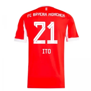 FC Bayern München Ito #21 Fußballtrikot 2025-26 Heimtrikot Herren