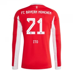 FC Bayern München Ito #21 Fußballtrikot 2025-26 Heimtrikot Herren Langarm