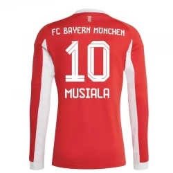 FC Bayern München Jamal Musiala #10 Fußballtrikot 2025-26 Heimtrikot Herren Langarm