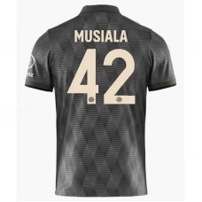 FC Bayern München Jamal Musiala #42 Fußballtrikot 2024-25 Wiesn Oktoberfest Heimtrikot Herren