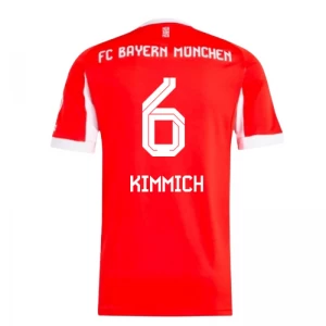 FC Bayern München Joshua Kimmich #6 Fußballtrikot 2025-26 Heimtrikot Herren