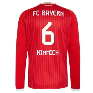 FC Bayern München Joshua Kimmich #6 Fußballtrikot 2026-27 Heimtrikot Herren Langarm