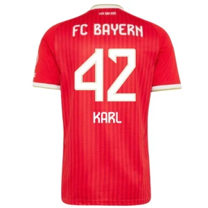 FC Bayern München Karl #42 Fußballtrikot 2026-27 Heimtrikot Herren