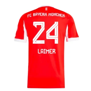 FC Bayern München Laimer #24 Fußballtrikot 2025-26 Heimtrikot Herren