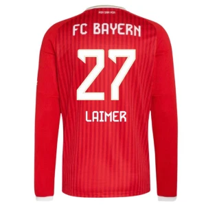 FC Bayern München Laimer #27 Fußballtrikot 2026-27 Heimtrikot Herren Langarm