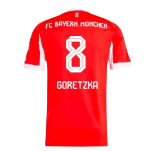 FC Bayern München Leon Goretzka #8 Fußballtrikot 2025-26 Heimtrikot Herren