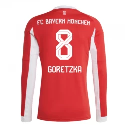 FC Bayern München Leon Goretzka #8 Fußballtrikot 2025-26 Heimtrikot Herren Langarm