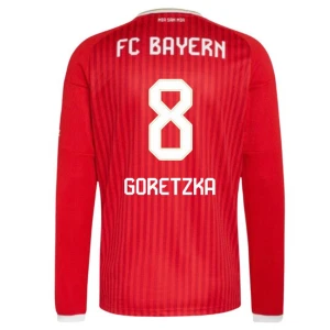 FC Bayern München Leon Goretzka #8 Fußballtrikot 2026-27 Heimtrikot Herren Langarm