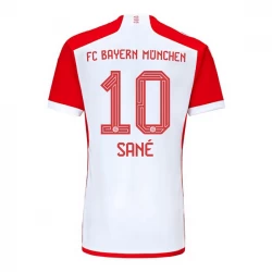 FC Bayern München Leroy Sané #10 Fußballtrikots 2023-24 Heimtrikot Herren