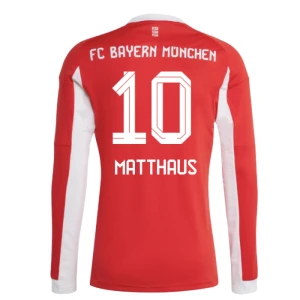 FC Bayern München Matthaus #10 Fußballtrikot 2025-26 Heimtrikot Herren Langarm