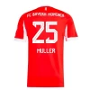 FC Bayern München Muller #25 Fußballtrikot 2025-26 Heimtrikot Herren