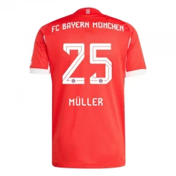 FC Bayern München Muller #25 Fußballtrikot 2025-26 Heimtrikot Herren