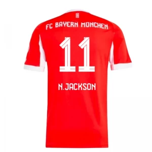 FC Bayern München N. Jackson #11 Fußballtrikot 2025-26 Heimtrikot Herren