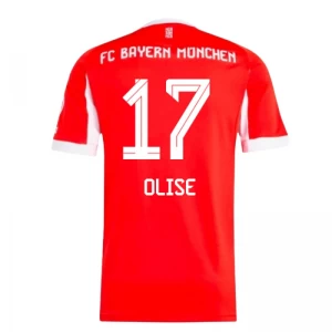 FC Bayern München Olise #17 Fußballtrikot 2025-26 Heimtrikot Herren
