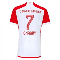 FC Bayern München Serge Gnabry #7 Fußballtrikots 2023-24 Heimtrikot Herren
