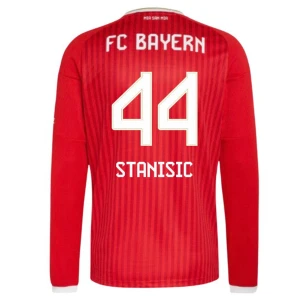 FC Bayern München Stanisic #44 Fußballtrikot 2026-27 Heimtrikot Herren Langarm