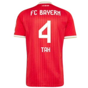 FC Bayern München Tah #4 Fußballtrikot 2026-27 Heimtrikot Herren