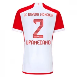 FC Bayern München Upamecano #2 Fußballtrikots 2023-24 Heimtrikot Herren