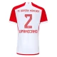FC Bayern München Upamecano #2 Fußballtrikots 2023-24 Heimtrikot Herren