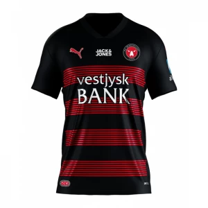 FC Midtjylland Fußballtrikot 2023-24 Heimtrikot Herren