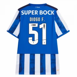 FC Porto Diogo F. #51 Fußballtrikot 2024-25 Heimtrikot Herren