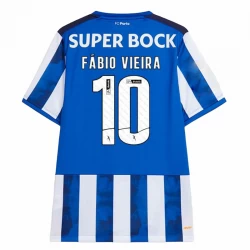 FC Porto Fabio Vieira #10 Fußballtrikot 2024-25 Heimtrikot Herren