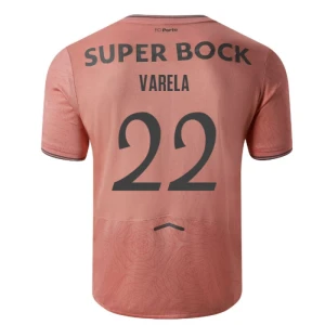 FC Porto Fußballtrikot 2025-26 Varela #22 Auswärtstrikot Herren