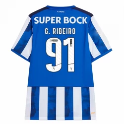 FC Porto G. Ribeiro #91 Fußballtrikot 2024-25 Heimtrikot Herren