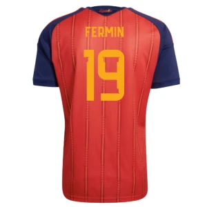 Fermin #19 Spanien Fußballtrikot WM 2026 Heimtrikot Herren