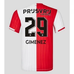 Feyenoord Gimenez #29 Fußballtrikots 2023-24 Heimtrikot Herren