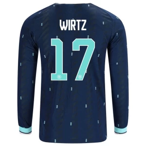 Florian Wirtz #17 Deutschland Fußballtrikot WM 2026 Auswärtstrikot Herren Langarm