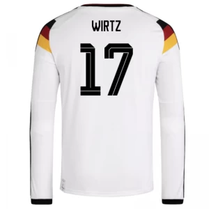 Florian Wirtz #17 Deutschland Fußballtrikot WM 2026 Heimtrikot Herren Langarm
