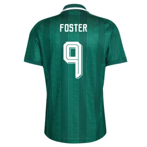 Foster #9 Südafrika Fußballtrikot WM 2026 Auswärtstrikot Herren