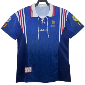 Frankreich Retro Trikot 1996 Heim Herren