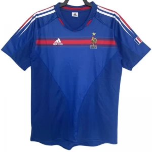 Frankreich Retro Trikot 2004 Heim Herren