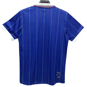 Frankreich World Cup Retro Trikot 1982 Heim Herren