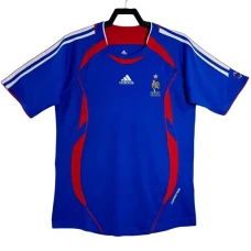 Frankreich World Cup Retro Trikot 2006 Heim Herren